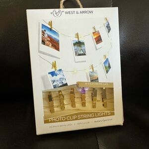 New battery operated photo string lights 🛍